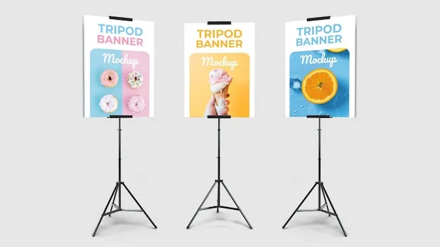 cetak tripod banner murah