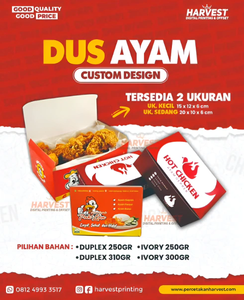 Cetak Dus Ayam