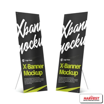 Cetak X Banner dan Y Banner