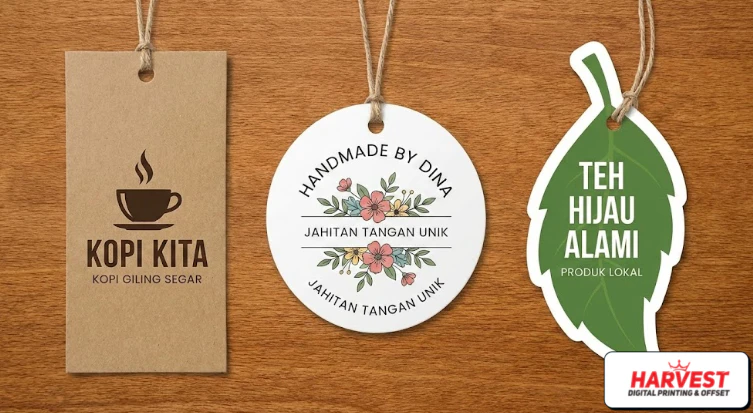 Desain Bentuk Hang Tag