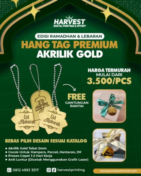 Hang Tag Idul Fitri dan Ramadan