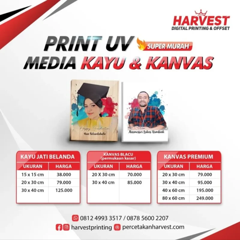 print uv media kayu