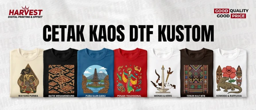 kaos custom sablon dtf murah