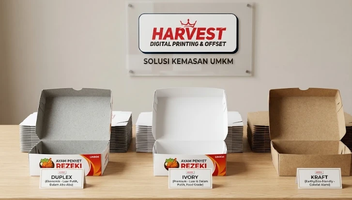 jenis kertas bahan dus kemasan